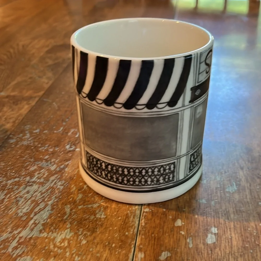 Sur La Table Paris Street scene mug